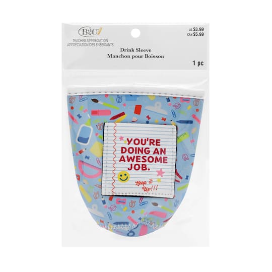 Teacher Appreciation Drink Sleeve by B2C™